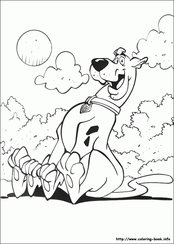 Scooby Doo kolorowanki